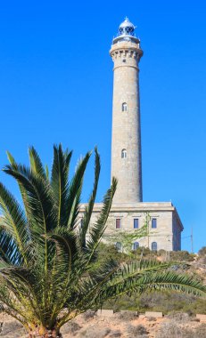 Cabo de Palos lighthouse (Spain). 