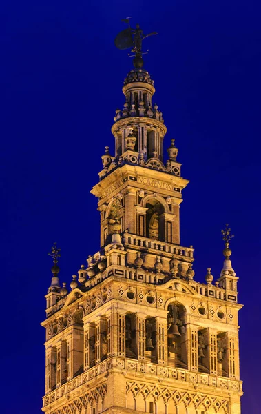 Giralda bell tower, Sevilha, Espanha . — Fotografia de Stock
