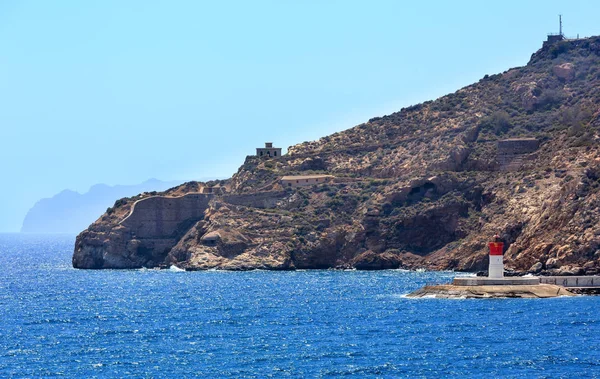 Côte de Carthagène (Costa Blanca, Espagne) ). — Photo