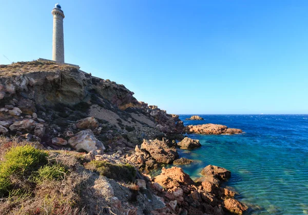 Cabo de Palos lighthouse (Spain). — 图库照片