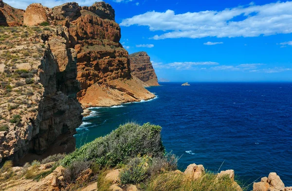 Summer sea coast landscape (Spain). — Stock Photo, Image