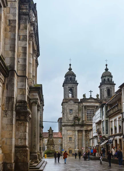 San Francisco kerk, Santiago de Compostela, Spanje. — Stockfoto