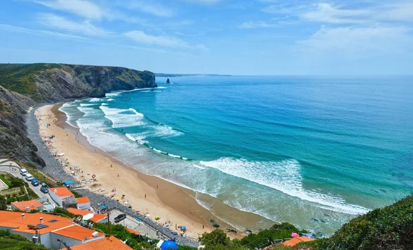 Playa Arrifana (Aljezur, en Algarve, Portugal) ). — Foto de Stock