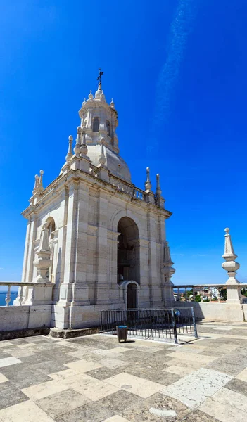 Toit de l'église à Lisbonne, Portugal . — Photo