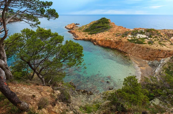 Yaz deniz bay (İspanya). — Stok fotoğraf