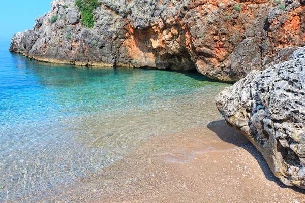 Verano Costa del mar Jónico, Albania . —  Fotos de Stock