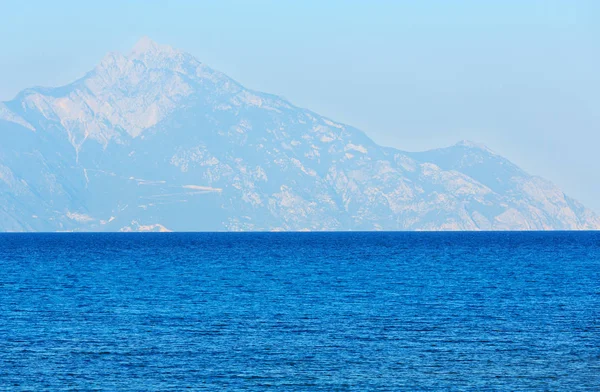 Wybrzeże Morza Egejskiego (Chalkidiki, Grecja). — Zdjęcie stockowe