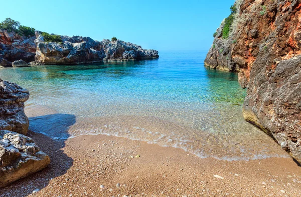 Verano Costa del mar Jónico, Albania . —  Fotos de Stock