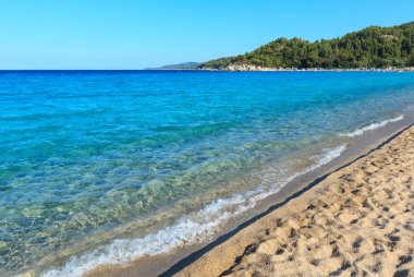 Ege Denizi Sahili (Chalkidiki, Yunanistan).