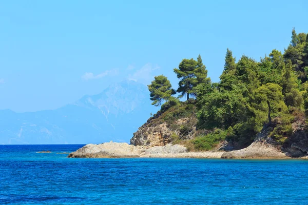 Égei-tenger partján (Chalkidiki, Görögország). — Stock Fotó