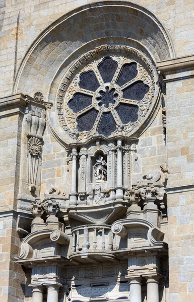 Catedral de Oporto detalles, Potugal . — Foto de Stock