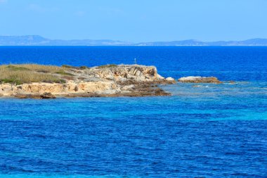 Ege Denizi Sahili (Chalkidiki, Yunanistan).