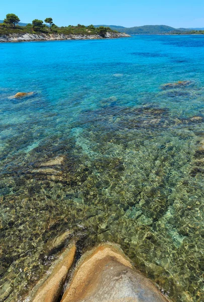 Ακτή Αιγαίου (Χαλκιδική, Ελλάδα). — Φωτογραφία Αρχείου