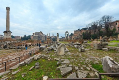 Roma Forumu, İtalya 'da.