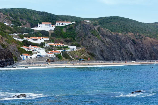 Arrifana海滩(葡萄牙阿尔加维Aljezur)). — 图库照片