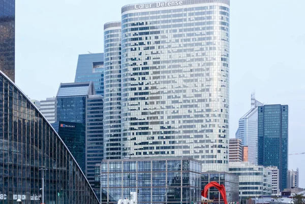 Arranha-céus de La Defense, Paris, França . — Fotografia de Stock