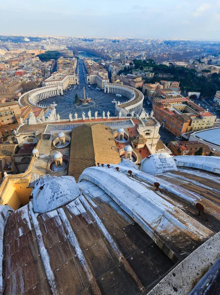 Площі Святого Петра у Ватикані — стокове фото
