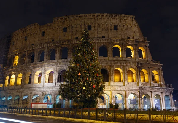 Colisée vue de nuit, Rome . — Photo
