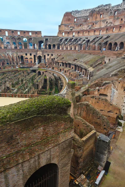 Colosseum amfi Arena ve hypogeum, Roma. — Stok fotoğraf