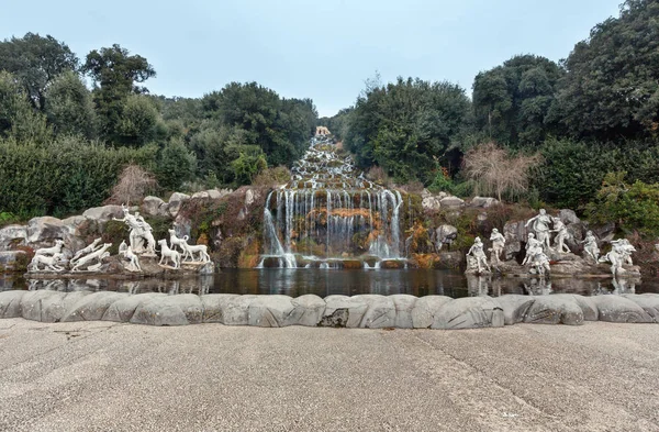 The Diana and Actaeon Fountain at the feet of the Grand Cascade. — Stock Photo, Image