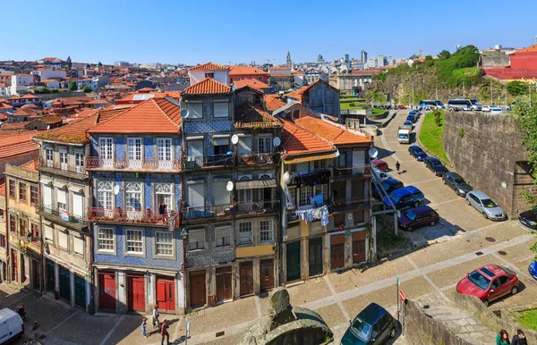 Vista superior de la ciudad de Porto (Portugal ). — Foto de Stock