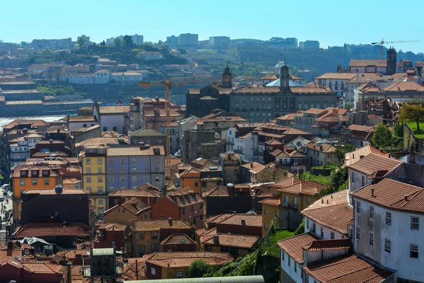 Vista superior de la ciudad de Porto (Portugal ). — Foto de Stock