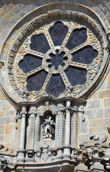 Porto Cathedral detaljer, Portugal. — Stockfoto