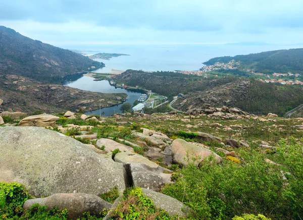 Boca del río Xallas (Ezaro, Galicia, España) ). — Foto de Stock