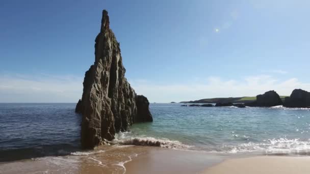 Mexota beach (Spanien). — Stockvideo