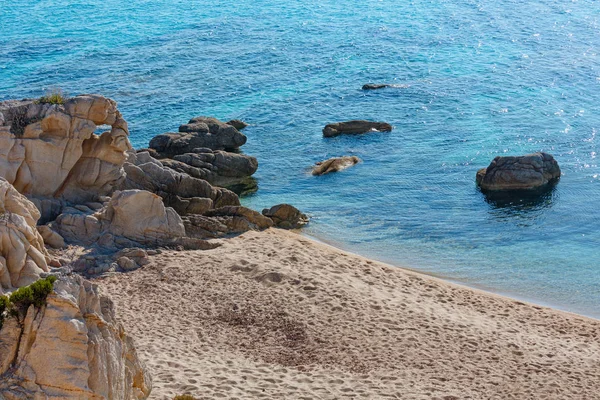 Verão Sithonia costa rochosa, Grécia . — Fotografia de Stock