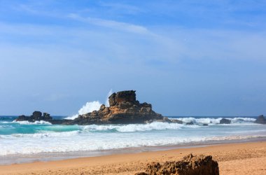 Cordoama beach (Algarve, Portekiz). 