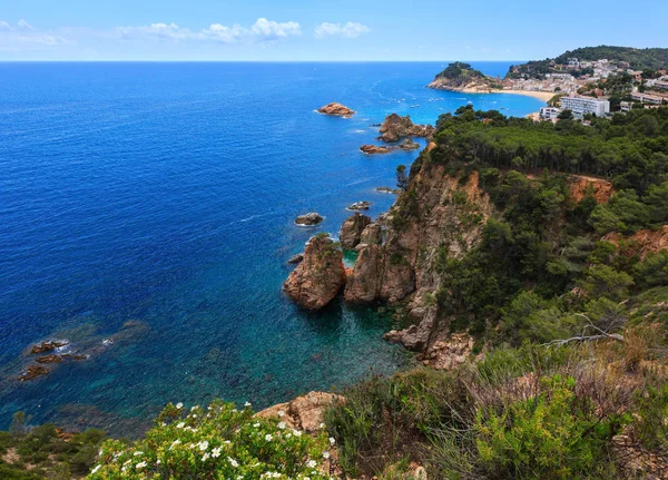 萨鲁 de Mar 镇海岸 （西班牙). — 图库照片