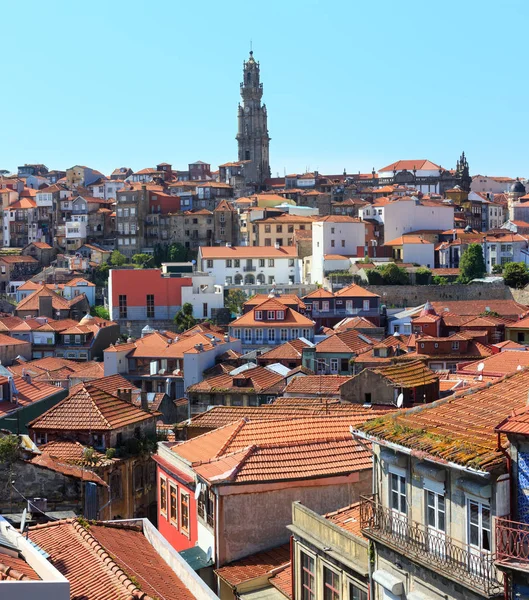 Oporto vista superior de la ciudad (Potugal ). — Foto de Stock