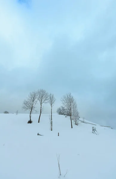 Взимку карпатських Хілл . — стокове фото