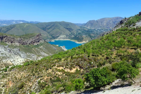 Lake in Sierra Nevada, Spain. — Stock Photo, Image