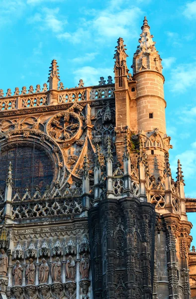 Katedralen i Sevilla, Spanien. — Stockfoto