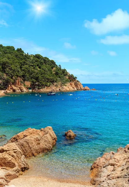 Tamariu bay, Costa Brava, Spain. — Stockfoto