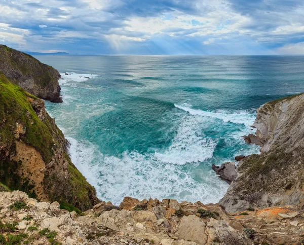 Costa oceánica de verano (España) ). —  Fotos de Stock