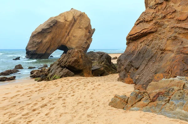 Praia de Santa Cruz (Portugal). —  Fotos de Stock