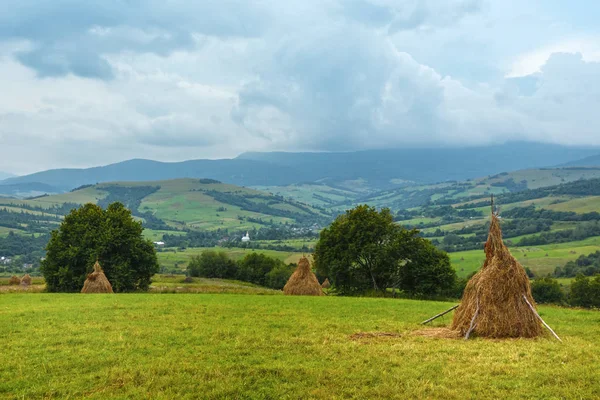 Akşam yaz dağ Vadisi.