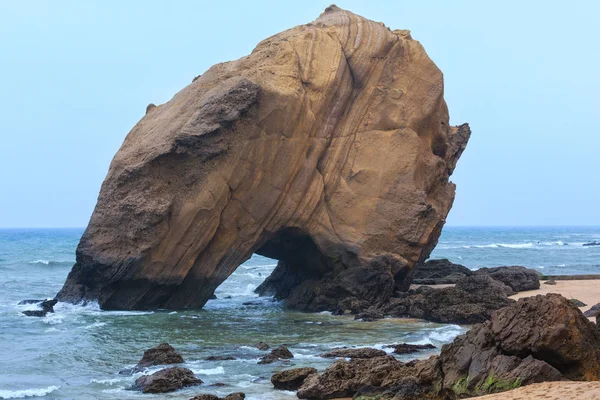 Praia de Santa Cruz (Portugal). —  Fotos de Stock