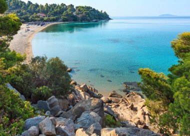 Kaviou beach, Sithonia, Yunanistan. 