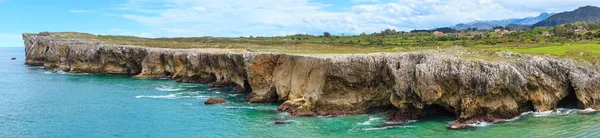 Guadamia plaj panorama, İspanya. — Stok fotoğraf