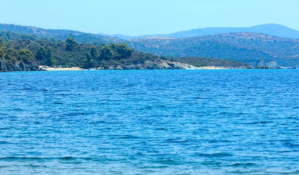 Эгейское побережье, Ситония, Греция . — стоковое фото