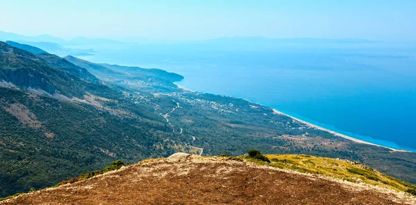 Zomer van de Adriatische kust (Albanië). — Stockfoto