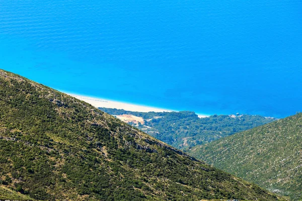 Costa Adriática de verano (Albania ). — Foto de Stock