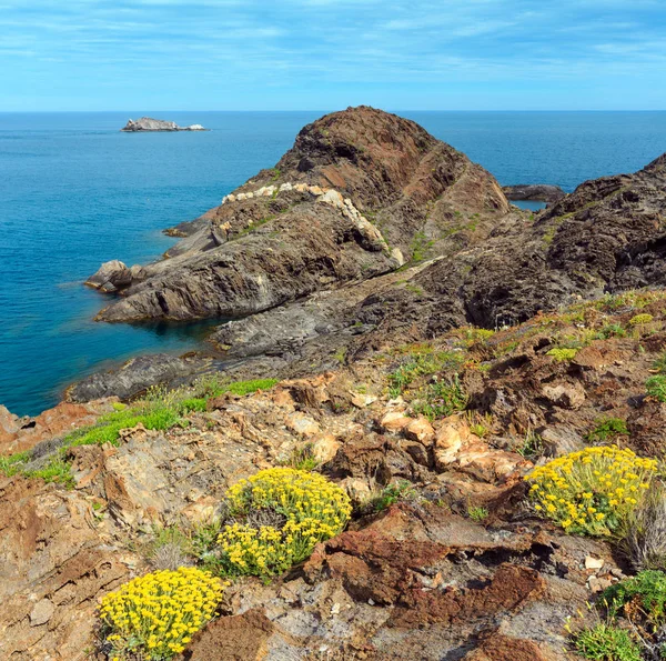 Costa Brava summer view, Spain. — Stock Photo, Image