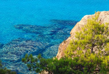 Sabah Ege'nin Sithonia, Yunanistan. 