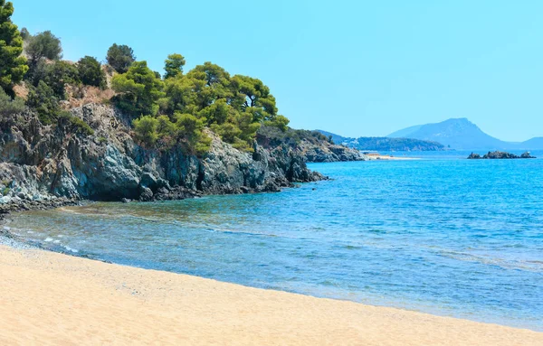 Costa del Egeo, Sithonia, Grecia . — Foto de Stock