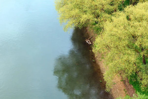 Dnister Flussschlucht Biegung — Stockfoto